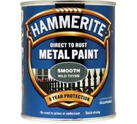 Hammerite Smooth Metal Paint, Wild Thyme, 750 ml (Pack of 1)