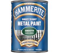 Hammerite Direct to Rust Metal Paint 750ml Smooth Deep Green