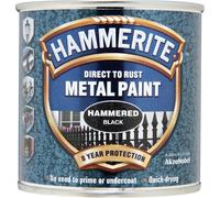 Hammerite Direct to Rust Metal Paint Hammered Black