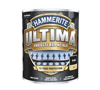 Hammerite Direct to rust metal paint - Matt Black - 5362532