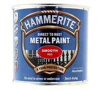 Direct to Rust Smooth Red Metal Paint - 750ML - Red - Hammerite