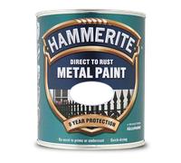 Hammerite Direct to Rust Satin Finish Metal Paint Black 250ml