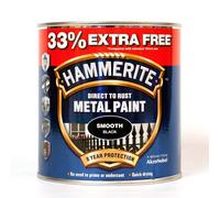 Hammerite Direct to Rust Metal Paint Smooth Black