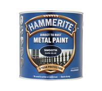 Hammerite Direct To Rust Metal Paint - Smooth Dark Blue - 2.5L