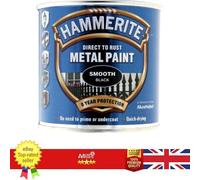 Hammerite Direct To Rust Metal Paint - Smooth HAMMERITE 5084863