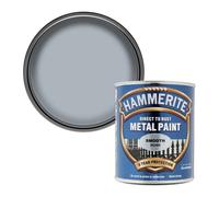 Hammerite Direct to Rust Metal Paint - Smooth Silver Finish 750ML