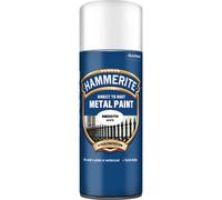 Hammerite Direct To Rust Metal Paint - Smooth White - 400ml - 5084782