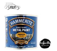 Hammerite 5084874 Direct To Rust Smooth Finish Metal Paint Yellow 250Ml
