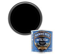 Smoothrite Black Direct TO Rust Gloss Paint 250ml Tin Black 250ml