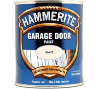 Hammerite Garage Door Brush Paint Hammered Gloss Smooth Direct To Rust 750ml Tin
