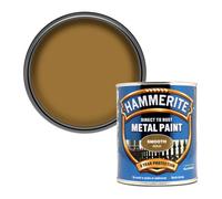Hammerite Gloss Gold Effect Metal Paint, 750Ml