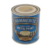 Hammerite HAM6701083 250ml Metal Paint-Smooth Gold