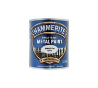 Smoothrite White Direct TO Rust Gloss Paint 750ml Tin White 750ml