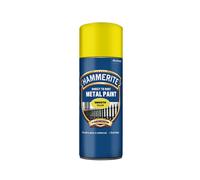 Hammerite HMMSFYAERO Direct to Rust Smooth Finish Aerosol Yellow 400ml
