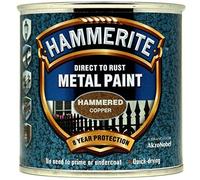 Hammerite Metal Paint Hammered 250ml Copper by Hammerite