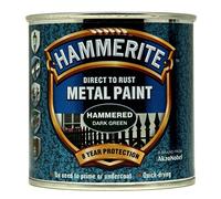 Hammerite Metal Paint Hammered 250ml Dark Green by Hammerite
