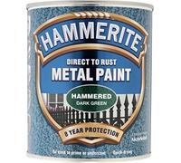 Hammerite Metal Paint Hammered 750ml Dark Green by Hammerite