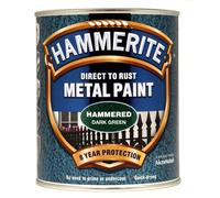 Hammerite Metal Paint Hammered 750ml Dark Green by Hammerite