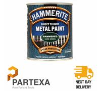 Hammerite Metal Paint Hammered Dark Green 750mL 5092823