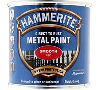 Hammerite Metal Paint Smooth 250ml Red