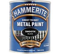 Hammerite Metal Paint Smooth 750ml Black (826007)