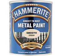 Hammerite Metal Paint Smooth 750ml Cream