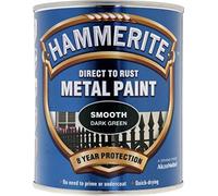 Hammerite Metal Paint Smooth 750ml Dark Green by Hammerite