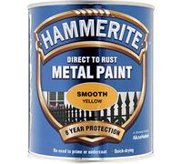 Hammerite Metal Paint Smooth 750ml Yellow