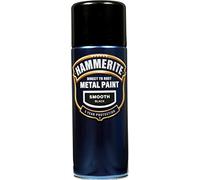Hammerite Metal Paint Smooth Black 400ml Aerosol (313224)