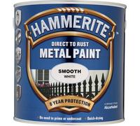 Hammerite HAM6720204 2.5L Smooth Metal Paint - White
