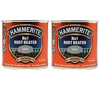 Hammerite NO.1 Rust Beater Grey Anti Corrosion Protection 250ml x 2