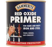 Hammerite Primer - Red Oxide. Metal Primer for Garden Furniture, Radiator and Fe