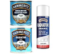 Hammerite Radiator Paint Satin White 500ml