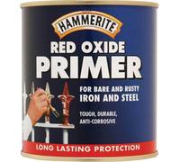 Hammerite Red Oxide Primer - Metal Primer For Bare & Rusty Metal 500Ml