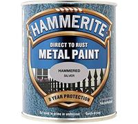 Direct to Rust Hammered Silver Metal Paint - 750ML Silver 750ml