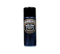 Hammerite Direct to Rust Smooth Finish Aerosol Black 400ml
