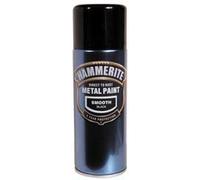 Hammerite Smooth Black 400ml AEROSOL Paint