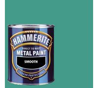 Hammerite - Smooth Direct To Rust - 750Ml - Emerald Stone
