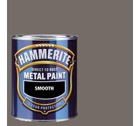 Hammerite - Smooth Direct to Rust - 750ML - Mercury Grey