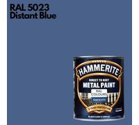 Hammerite Smooth Direct To Rust Metal Paint 750Ml Ral 5023