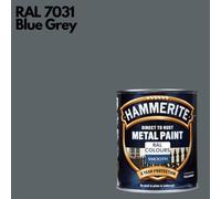 Hammerite Smooth Direct To Rust Metal Paint 750Ml Ral 7031