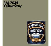 Hammerite Smooth Direct To Rust Metal Paint 750Ml Ral 7034