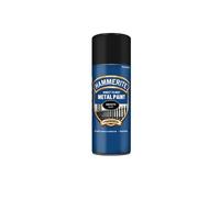 Hammerite Direct to Rust Smooth Finish Aerosol Black 400ml