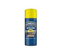 Hammerite Smooth Finish Aerosol Paint Yellow 400ml