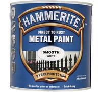Hammerite HAM6720204 2.5L Smooth Metal Paint - White