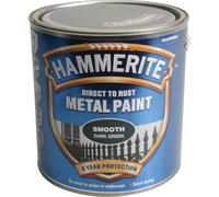 Hammerite Smooth Finish Metal Paint Dark Green 2500ml