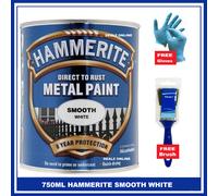 Hammerite Metal Paint Smooth 750ml Exterior Paint Various Colours