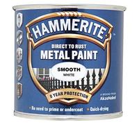 Hammerite Smooth White Metal Paint 250ml
