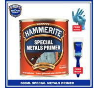 Hammerite Direct to Rust Red Primer Metal Paint 500ml - wilko
