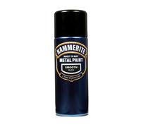 Hammerite Direct to Rust Smooth Finish Aerosol Black 400ml